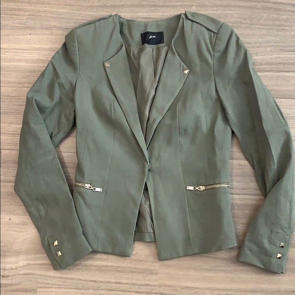 H&M Jackets & Blazers - H&M army green blazer
